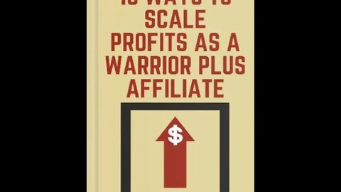 Warrior Plus Affiliate PLR – 10 Ways to Scale Profits as a Warrior Plus Affiliate – Limited PLR