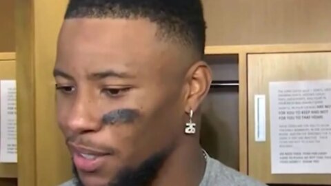 Saquon Says What We've All Been Thinking | New York Giants