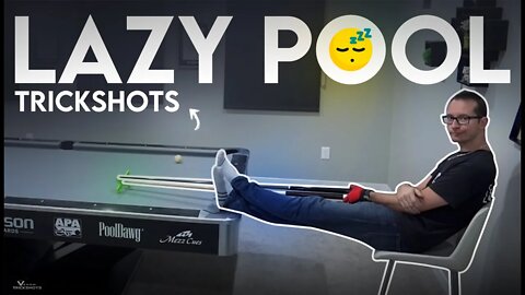 LAZY Pool Trick Shots 🥱🥱 - Venom Trickshots