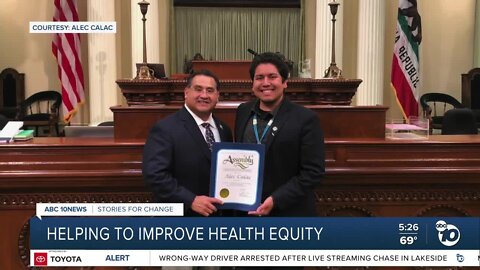 UCSD student's advocacy for health equity among Native Americans