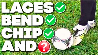 6 Ways to KICK A SOCCER BALL for beginners