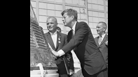 Feb. 23, 1962 - President Kennedy Honors Col. John Glenn at Cape Canaveral