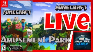 MineCraft Amusement Park on Nintendo Switch (Live)