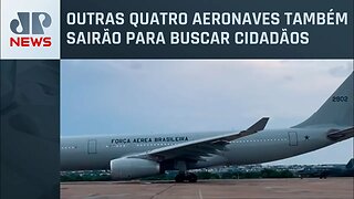 Segundo avião da FAB decola para resgate de brasileiros em Israel