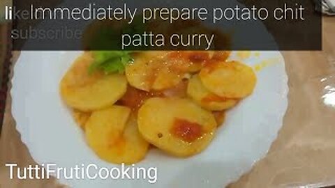 POTATO AND TOMATO CURRY /ALOO TAMATAR KI SABZI RECIPE / vegan recipes