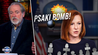Jen Psaki Dropping BOMBS! This Might HURT Your Head | Live with Mike Clip | Huckabee