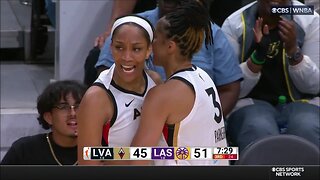 A'ja Wilson FIRED UP, Gets Technical After YELLING At Ref When They Didn't Call A Foul On Her Bucket