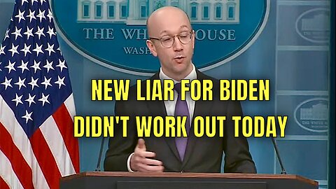 OHHH! Karine’s REPLACEMENT today was NOT able to COVER for Joe Biden’s LIES either! 😂
