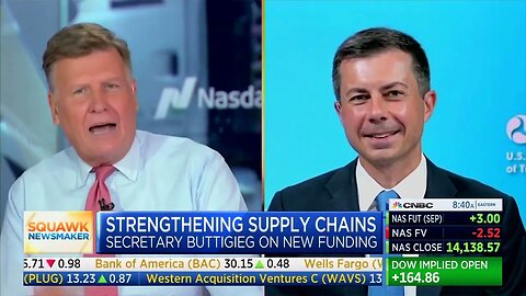 CNBC's Joe Kernen Ribs Transportation Secretary Pete Buttigieg Over Controlling The Weather