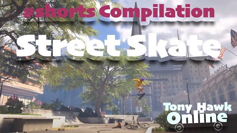 Street Skate Compilation Tony Hawk #shorts