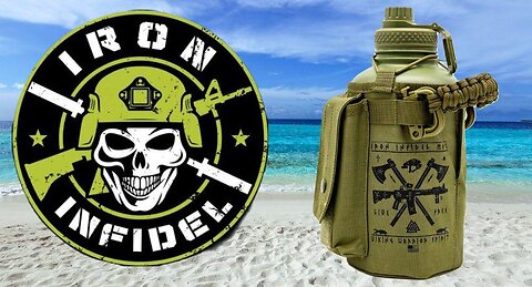 Tactical Water Bottle - Iron Infidel