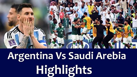 #WolrdCup2022 #Argentina #SaudiArabia Argentina vs. Saudi Arabia (11/22/2022) Wolrd Cup 2022