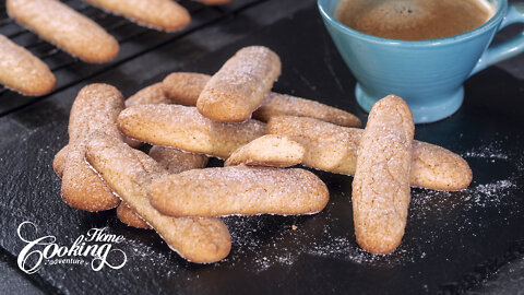 Homemade Ladyfingers - Savoiardi Cookies