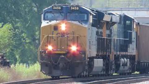 CSX W207 Empty Coal Train from Marion, Ohio August 22, 2021