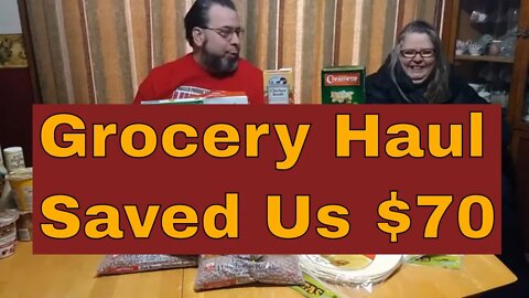 Our First Salvage Grocery Haul -Early March 2020 | Money Saving Tip | Small Family Adventures