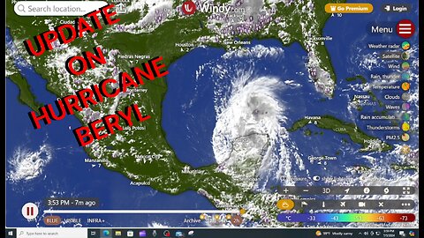 Update on Hurricane Beryl