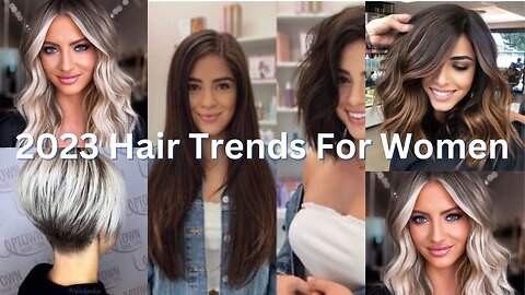 2023 Hair Trends For Women | Trendy Medium Length Haircuts 2023 | #hairtrends #womenhairstyle