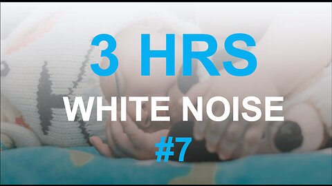 🤍 White Noise – Black Screen ⬛ | #7 | 3 Hours Forest Sounds For Focus, Relaxation, and Sleep