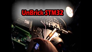 Unbrick STM32 Arm Processor using ST-Link CNC, 3D Printer, Novusun NVEM EC300 EC500 SKR Mach3