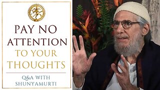 The Condition of the Ego is Irrelevant - Shunyamurti Questions & Answers