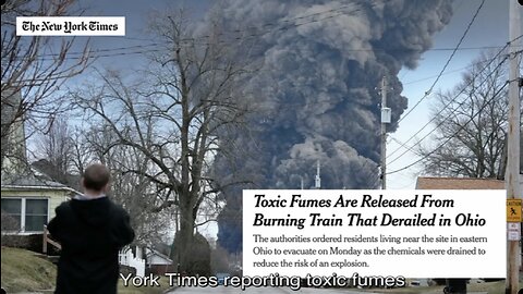 Toxic Train Derailment - UK Column News - 15th February 2023