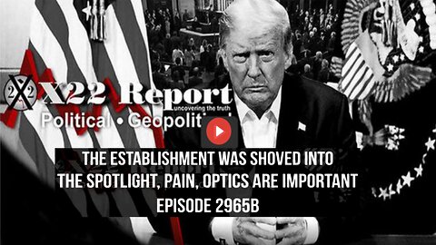 Ep. 2965b - The Establishment Was Shoved Into The Spotlight, Pain, Optics Are Important