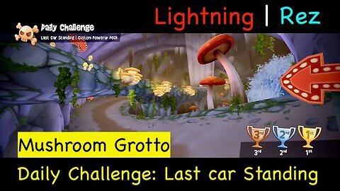 Daily Challenge: Last Car Standing (Mushroom Grotto)