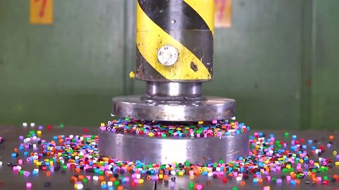 Top 100 Best Hydraulic Press Moments ASMR VERSION | PURE SOUND | Satisfying Crushing Compilation-8
