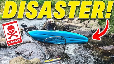 DANGEROUS Day Kayak Fishing…HUGE FAIL