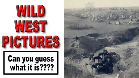 The old west in Photos... can you tell who or what it is???