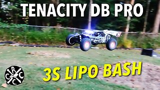 Losi Tenacity DB Pro Bashing on 3S. It Comes ALIVE!