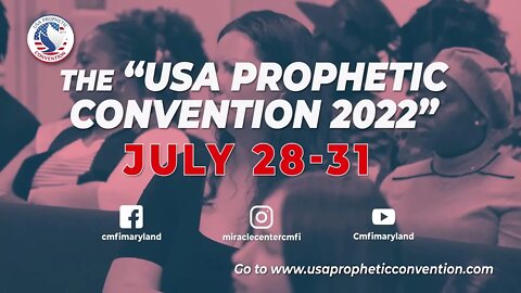 2022 USA Prophetic Convention in Arlington, Virginia!