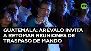 El presidente electo de Guatemala propone reanudar el traspaso de poder a petición de la OEA