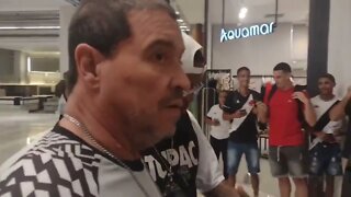 Gabriel Pec, Juninho, Ulisses e Riquelme no Shopping Nova América
