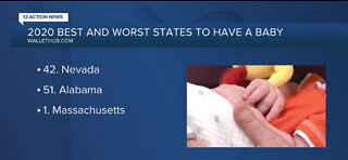 Nevada is 42nd best place to have a baby