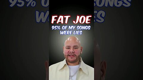 Fat Joe Defends Young Thug Admits Lying in 95% of Songs #shorts #hiphop #hiphopnews