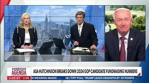 Asa Hutchinson breaks down 2024 GOP candidate fundraising numbers