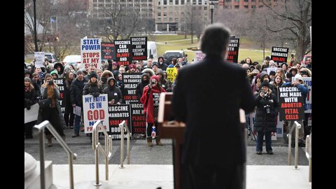 The Last Stand Rally - Removal Religious Exemption - Hartford, CT - Highlights