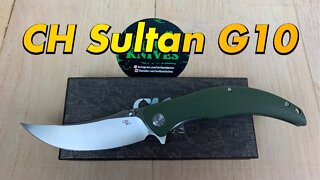 CH Sultan G10 knife/includes disassembly/ affordable EDC with a great design