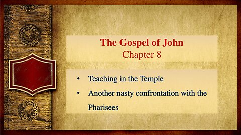 The Gospel of John: Chapter 8