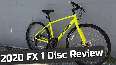 Affordable Disc Hybrid - 2020 Trek FX 1 Disc Fitness and Commuter Hybrid Bike