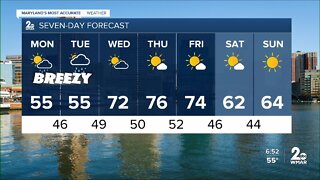 WMAR-2 News Cesar Cornejo Sunday weather