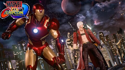 Marvel vs Capcom Infinite Arcade Mode Iron Man, Dante