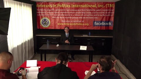 STATE SENATE, DISTRICT 18, VETERANS IN POLITICS INTERNATIONAL ENDORSEMENT INTERVIEWS