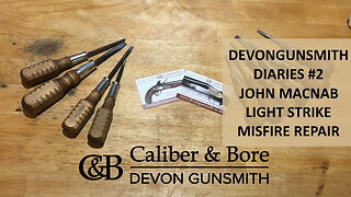 Devongunsmith Diaries #2 John MacNab 20 Bore Shotgun Rush Repair