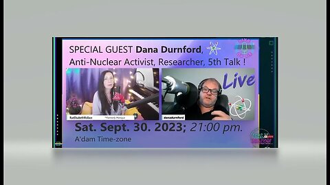 SPECIAL GUEST, Anti-Nuclear Activist Dana Durnford, 5th Talk, Fukushima, waterdumps, Q&A #shorts