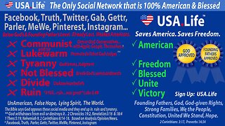 USA.Life Social Network Is 100% America and Blessed!