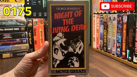 [0175] NIGHT OF THE LIVING DEAD (1968) VHS [INSPECT] [#nightofthelivingdead #nightofthelivingdeadVHS