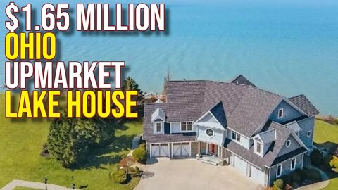 Touring $1.65 Million Ohio Upmarket Lake House