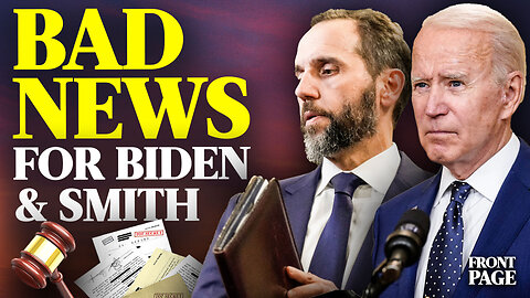 Smith Exposed For Working with WH, To Be Investigated Next?; Biden Bribe Back In Spotlight: New Info